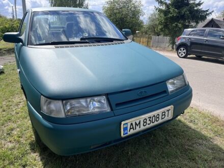 Зеленый ВАЗ 2110, объемом двигателя 1.6 л и пробегом 192 тыс. км за 1199 $, фото 1 на Automoto.ua