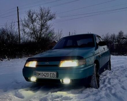 Зеленый ВАЗ 2110, объемом двигателя 1.5 л и пробегом 381 тыс. км за 1250 $, фото 1 на Automoto.ua