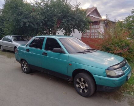 Зеленый ВАЗ 2110, объемом двигателя 1.5 л и пробегом 350 тыс. км за 1155 $, фото 1 на Automoto.ua