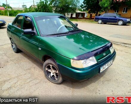 Зеленый ВАЗ 2110, объемом двигателя 1.5 л и пробегом 158 тыс. км за 1350 $, фото 1 на Automoto.ua