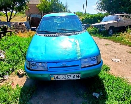 Зеленый ВАЗ 2110, объемом двигателя 1.6 л и пробегом 0 тыс. км за 650 $, фото 1 на Automoto.ua