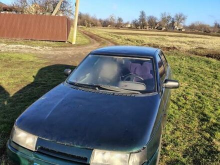 Зеленый ВАЗ 2110, объемом двигателя 1.5 л и пробегом 350 тыс. км за 850 $, фото 1 на Automoto.ua