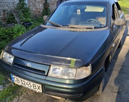 Зеленый ВАЗ 2110, объемом двигателя 1.5 л и пробегом 300 тыс. км за 1400 $, фото 1 на Automoto.ua