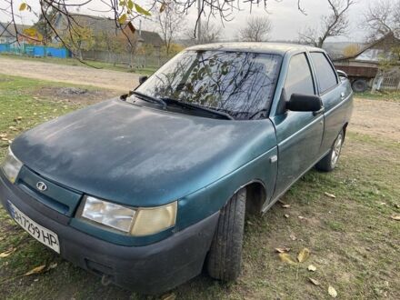 Зеленый ВАЗ 2110, объемом двигателя 1.5 л и пробегом 230 тыс. км за 1200 $, фото 1 на Automoto.ua