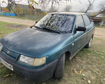 Зеленый ВАЗ 2110, объемом двигателя 1.5 л и пробегом 230 тыс. км за 1200 $, фото 1 на Automoto.ua