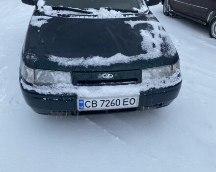 Зеленый ВАЗ 2110, объемом двигателя 1.5 л и пробегом 140 тыс. км за 1000 $, фото 1 на Automoto.ua