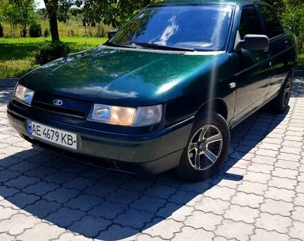 Зеленый ВАЗ 2110, объемом двигателя 1.5 л и пробегом 150 тыс. км за 1350 $, фото 1 на Automoto.ua