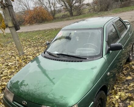 Зеленый ВАЗ 2110, объемом двигателя 1.5 л и пробегом 3 тыс. км за 1100 $, фото 1 на Automoto.ua