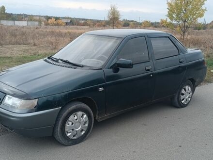 Зеленый ВАЗ 2110, объемом двигателя 1.5 л и пробегом 20 тыс. км за 695 $, фото 1 на Automoto.ua