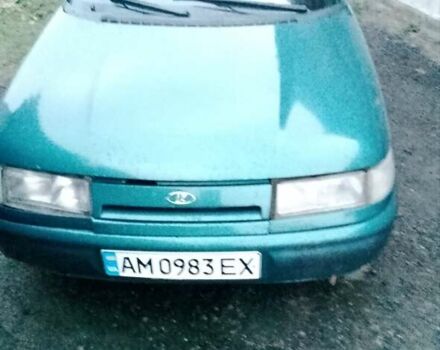 Зеленый ВАЗ 2110, объемом двигателя 1.5 л и пробегом 74 тыс. км за 2500 $, фото 1 на Automoto.ua