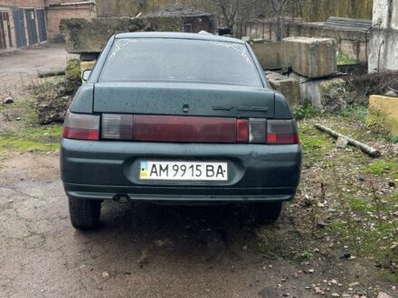 Зеленый ВАЗ 2110, объемом двигателя 0 л и пробегом 100 тыс. км за 500 $, фото 1 на Automoto.ua