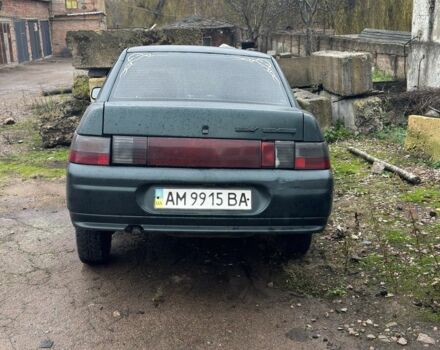 Зеленый ВАЗ 2110, объемом двигателя 0 л и пробегом 100 тыс. км за 500 $, фото 1 на Automoto.ua