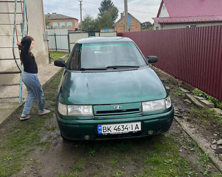 Зеленый ВАЗ 2110, объемом двигателя 1.5 л и пробегом 160 тыс. км за 850 $, фото 1 на Automoto.ua