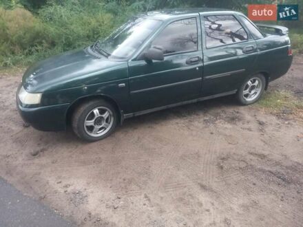 Зелений ВАЗ 2110, об'ємом двигуна 1.5 л та пробігом 238 тис. км за 1800 $, фото 1 на Automoto.ua
