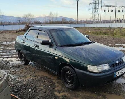 Зеленый ВАЗ 2110, объемом двигателя 1.6 л и пробегом 310 тыс. км за 1304 $, фото 1 на Automoto.ua