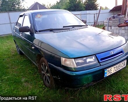 Зелений ВАЗ 2110, об'ємом двигуна 1.5 л та пробігом 352 тис. км за 900 $, фото 1 на Automoto.ua