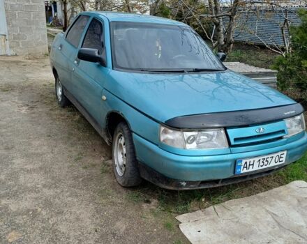 Зеленый ВАЗ 2110, объемом двигателя 0 л и пробегом 187 тыс. км за 841 $, фото 1 на Automoto.ua