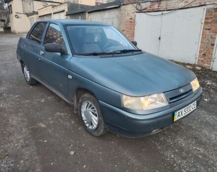 Зеленый ВАЗ 2110, объемом двигателя 1.5 л и пробегом 200 тыс. км за 1050 $, фото 1 на Automoto.ua