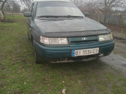 Зеленый ВАЗ 2110, объемом двигателя 1.5 л и пробегом 100 тыс. км за 800 $, фото 1 на Automoto.ua