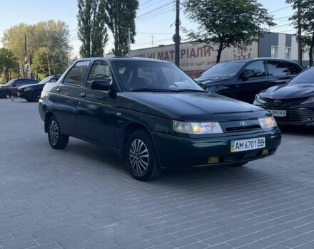 Зеленый ВАЗ 2110, объемом двигателя 0 л и пробегом 280 тыс. км за 1450 $, фото 1 на Automoto.ua
