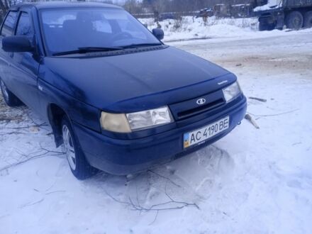 Зеленый ВАЗ 2110, объемом двигателя 1 л и пробегом 200 тыс. км за 1350 $, фото 1 на Automoto.ua