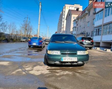Зеленый ВАЗ 2110, объемом двигателя 1.5 л и пробегом 243 тыс. км за 1300 $, фото 1 на Automoto.ua