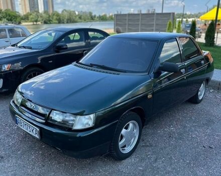 Зеленый ВАЗ 2110, объемом двигателя 1.5 л и пробегом 162 тыс. км за 2550 $, фото 1 на Automoto.ua