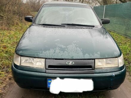 Зеленый ВАЗ 2110, объемом двигателя 1.6 л и пробегом 200 тыс. км за 1200 $, фото 1 на Automoto.ua