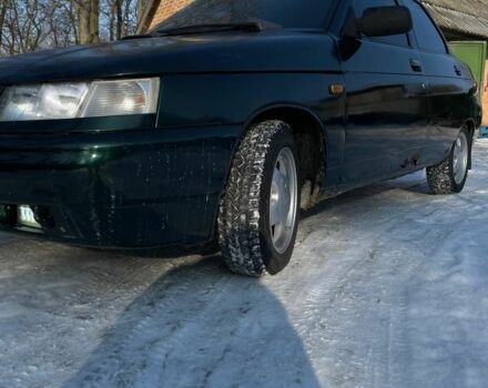 Зеленый ВАЗ 2110, объемом двигателя 1.5 л и пробегом 145 тыс. км за 1300 $, фото 1 на Automoto.ua