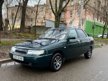 Зеленый ВАЗ 2110, объемом двигателя 1 л и пробегом 137 тыс. км за 1550 $, фото 1 на Automoto.ua