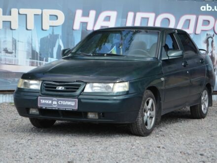 Зеленый ВАЗ 2110, объемом двигателя 1.5 л и пробегом 283 тыс. км за 1800 $, фото 1 на Automoto.ua