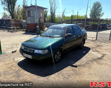 Зеленый ВАЗ 2110, объемом двигателя 1.5 л и пробегом 215 тыс. км за 1700 $, фото 1 на Automoto.ua