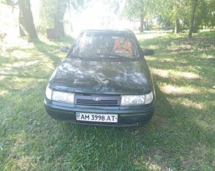 Зеленый ВАЗ 2110, объемом двигателя 1 л и пробегом 1 тыс. км за 451 $, фото 1 на Automoto.ua