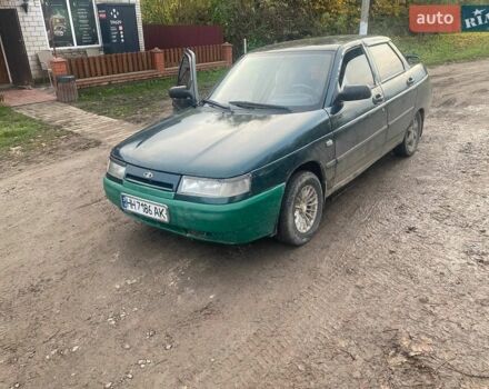 Зелений ВАЗ 2110, об'ємом двигуна 1.5 л та пробігом 209 тис. км за 1601 $, фото 1 на Automoto.ua