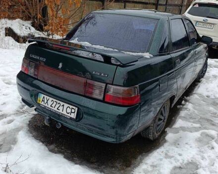 Зеленый ВАЗ 2110, объемом двигателя 1.5 л и пробегом 222 тыс. км за 1000 $, фото 1 на Automoto.ua