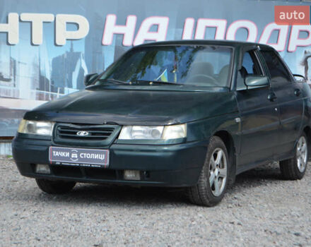 Зеленый ВАЗ 2110, объемом двигателя 1.5 л и пробегом 283 тыс. км за 1800 $, фото 1 на Automoto.ua