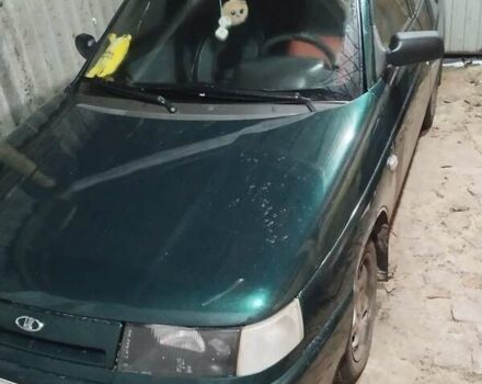 Зеленый ВАЗ 2110, объемом двигателя 1.5 л и пробегом 272 тыс. км за 3000 $, фото 1 на Automoto.ua