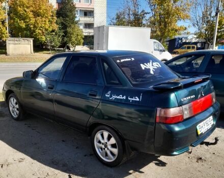 Зеленый ВАЗ 2110, объемом двигателя 5 л и пробегом 1000 тыс. км за 1400 $, фото 1 на Automoto.ua