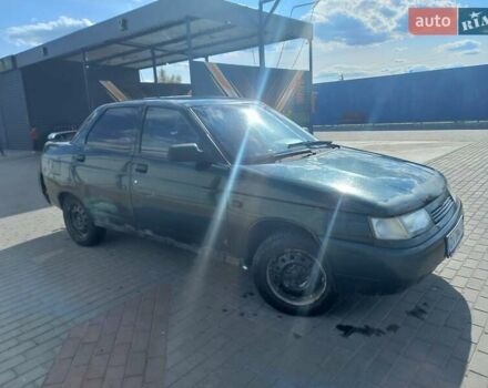 Зеленый ВАЗ 2110, объемом двигателя 1.5 л и пробегом 427 тыс. км за 900 $, фото 1 на Automoto.ua