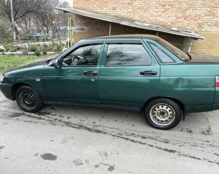 Зеленый ВАЗ 2110, объемом двигателя 1.5 л и пробегом 243 тыс. км за 1308 $, фото 1 на Automoto.ua