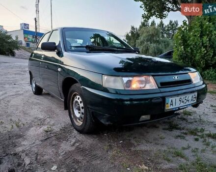 Зеленый ВАЗ 2110, объемом двигателя 1.5 л и пробегом 155 тыс. км за 2200 $, фото 1 на Automoto.ua