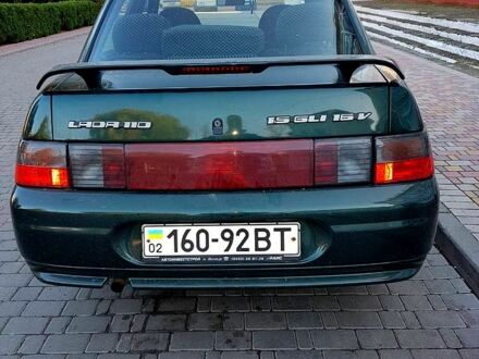 Зеленый ВАЗ 2110, объемом двигателя 1.6 л и пробегом 84 тыс. км за 2600 $, фото 1 на Automoto.ua