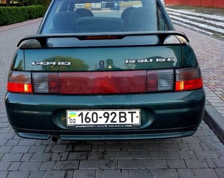 Зеленый ВАЗ 2110, объемом двигателя 1.6 л и пробегом 84 тыс. км за 2600 $, фото 1 на Automoto.ua