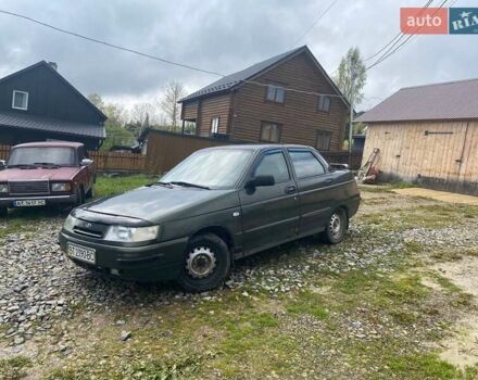 Зеленый ВАЗ 2110, объемом двигателя 1.5 л и пробегом 378 тыс. км за 1800 $, фото 1 на Automoto.ua