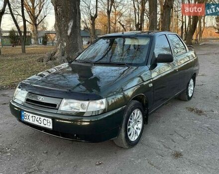 Зеленый ВАЗ 2110, объемом двигателя 1.5 л и пробегом 320 тыс. км за 1700 $, фото 1 на Automoto.ua