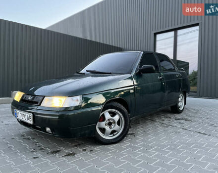 Зеленый ВАЗ 2110, объемом двигателя 1.5 л и пробегом 105 тыс. км за 1800 $, фото 1 на Automoto.ua