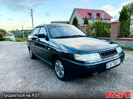 Зеленый ВАЗ 2110, объемом двигателя 1.5 л и пробегом 250 тыс. км за 1800 $, фото 1 на Automoto.ua