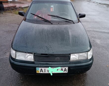 Зеленый ВАЗ 2110, объемом двигателя 1.5 л и пробегом 320 тыс. км за 999 $, фото 1 на Automoto.ua