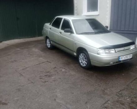 Зеленый ВАЗ 2110, объемом двигателя 1.6 л и пробегом 110 тыс. км за 1400 $, фото 1 на Automoto.ua