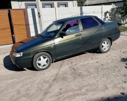 Зелений ВАЗ 2110, об'ємом двигуна 1.6 л та пробігом 170 тис. км за 1550 $, фото 1 на Automoto.ua